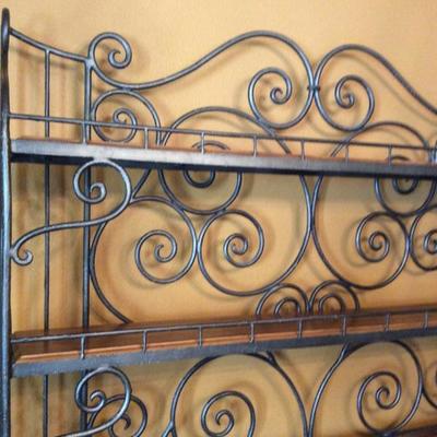 Stunning Iron and Wood Buffet