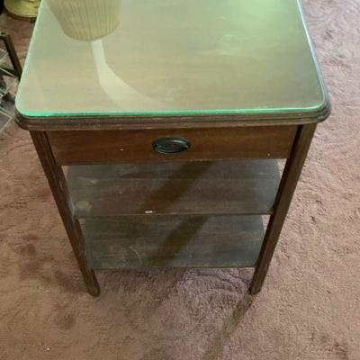 Small antique side table