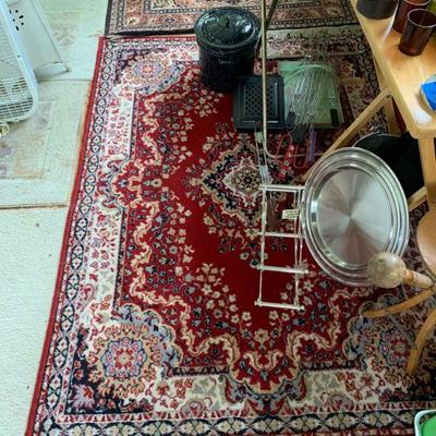 Persian carpet entryway size