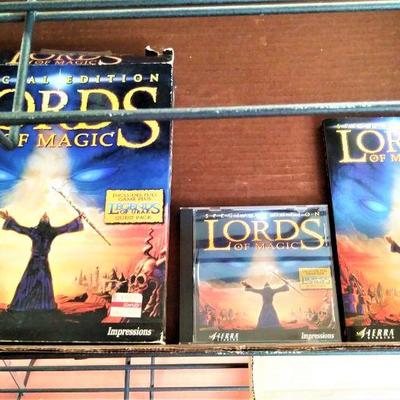Lord of the Rings Lords of Magic PC Computer Game CD Disk Special Edition