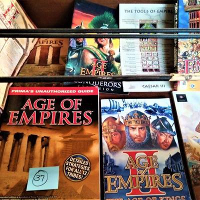 AGE of KINGS / AGE of EMPIRES PC Computer Game PRIMA's Official MicroSoft Instructional Strategy MANUALS 