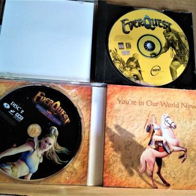rare EverQuest with 2 Game CD Sets Shadow of Luclin Game 3 CD Set PC Computer Manual 