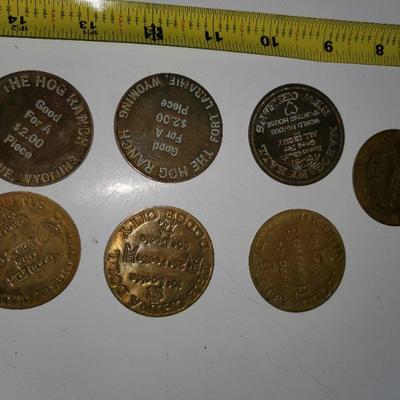 Antique Copper tokens 