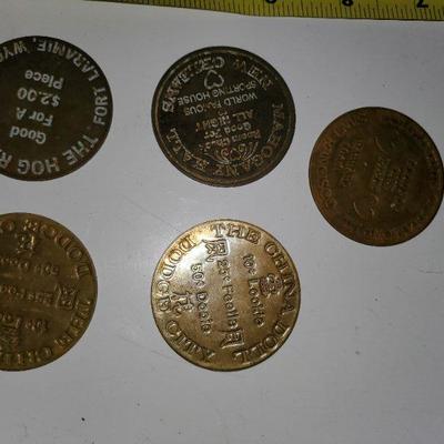 Antique Copper tokens 