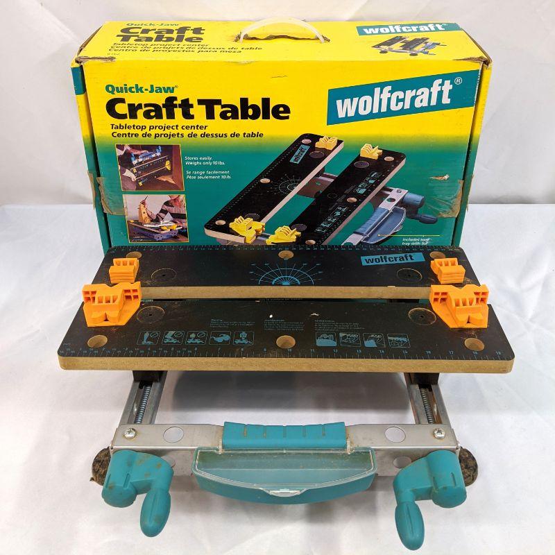 Lot 218 - Wolfcraft Craft Table | EstateSales.org
