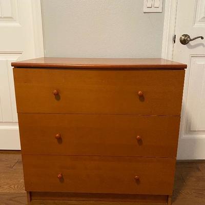 Small Three Drawer Dresser great for extra storage