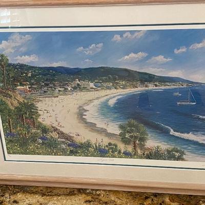 Laguna Vista by Michael J Lavery Framed print Signed Numbered