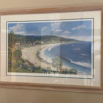Laguna Vista by Michael J Lavery Framed print Signed Numbered