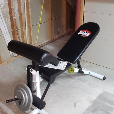 Lot 31 Body by Jake Weight Bench EstateSales