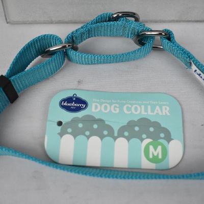 Adjustable Dog Martingale Collar, Medium, Neck 14.5
