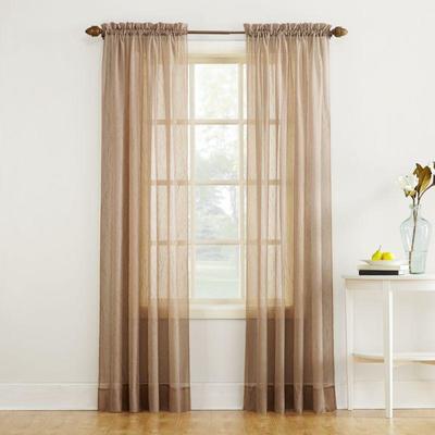 Brown Sheer Curtain 64