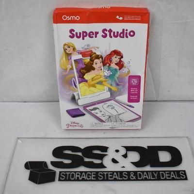 Osmo Super Studio Disney Princess. Damaged Box, $30 Retail - New