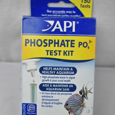 API Phosphate Test Kit, Aquarium Test Kit & Filter Cartridges, 3 ct - New