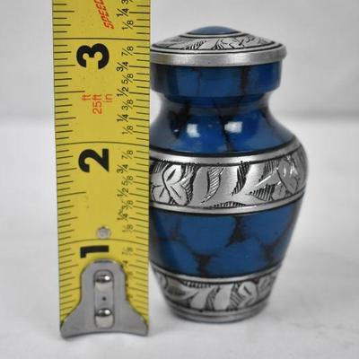 Qty 3 SmartChoice Urn Keepsake for Ashes Cremation - New