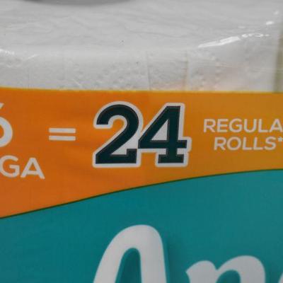 2 packages Angel Soft Toilet Paper, 6 Mega Rolls each - New