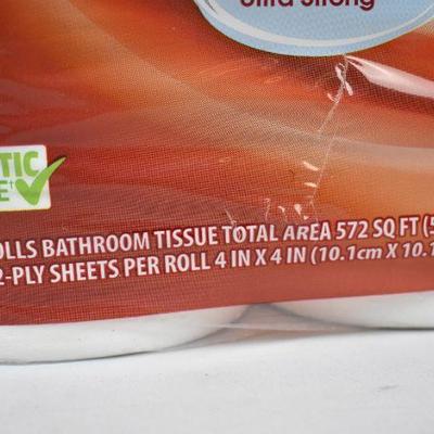 Great Value Ultra Strong Toilet Paper, 18 Mega Rolls - New