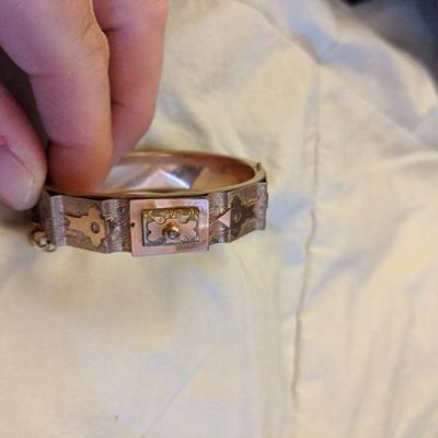 Victorian gold filled bracelet