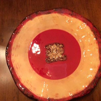 Entire 12 piece set of Bella Casa pottery by Ganz 