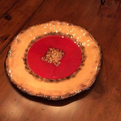 Entire 12 piece set of Bella Casa pottery by Ganz 