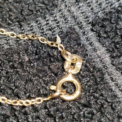 Diamond Lock Necklace