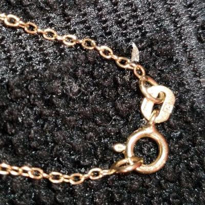 Diamond Lock Necklace