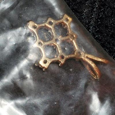 14k Ruby pendant