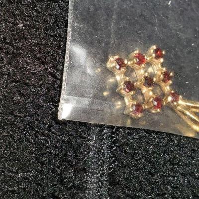 14k Ruby pendant