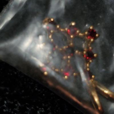 14k Ruby pendant