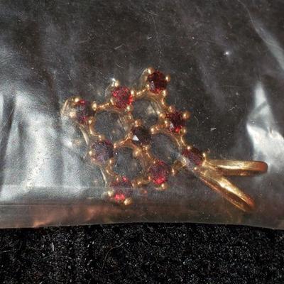 14k Ruby pendant