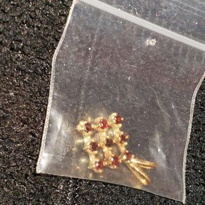 14k Ruby pendant