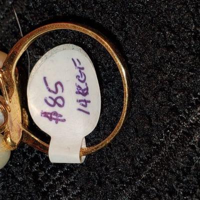 3 Cultured Pearl Ring