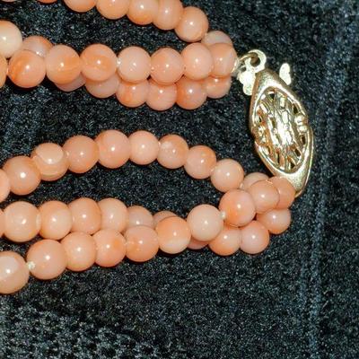 Antique Coral Necklace