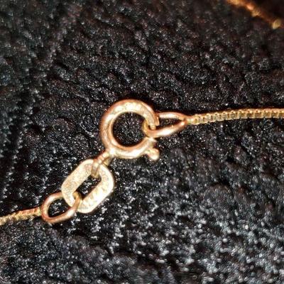 14k Diamond Necklace