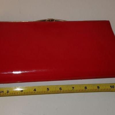 Vintage Red Clutch