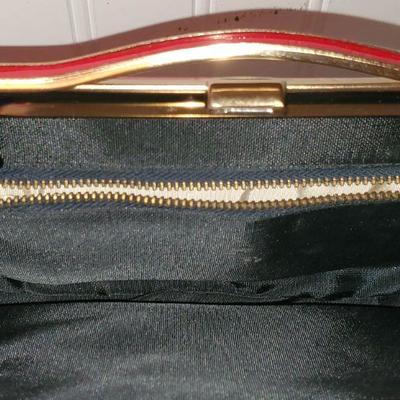 Vintage Red Clutch