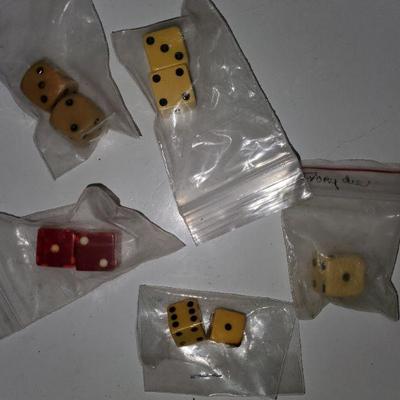 Vintage Dice Lot