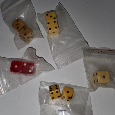 Vintage Dice Lot