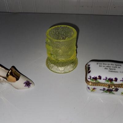Small Glass Trinkets