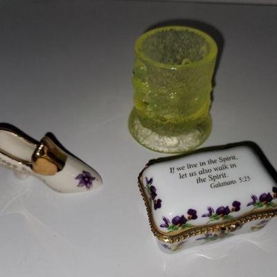 Small Glass Trinkets
