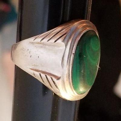 Heavy, Mexican sterling ring