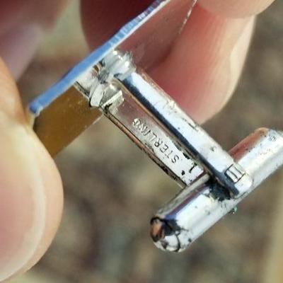Vintage Cufflinks Sterling
