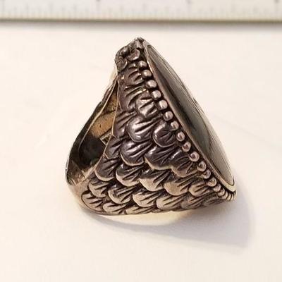 Large Abalone 925 Ring
