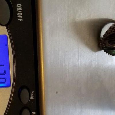 Large Abalone 925 Ring