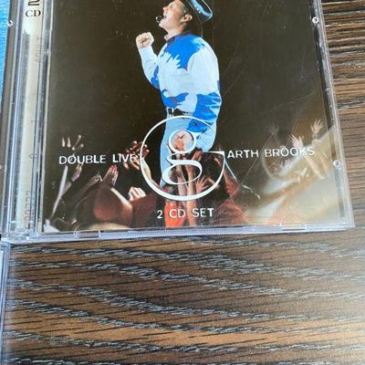 Lot of 3 George Strait CDs and 4 Garth Brooks CDs