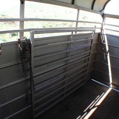 Covered Livestock Trailer (16' x 5' inside w/ 27