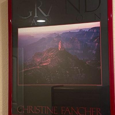 Framed Picture of the Grand Canyon by Christine Fancher