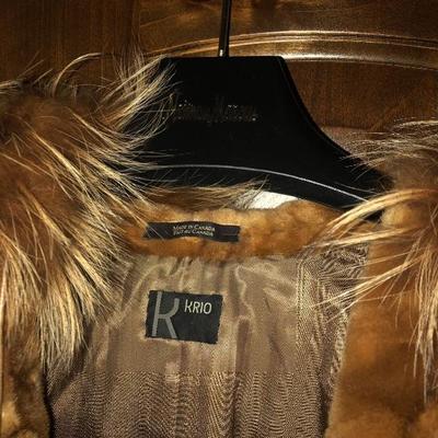KRIO FOX FUR COAT 
