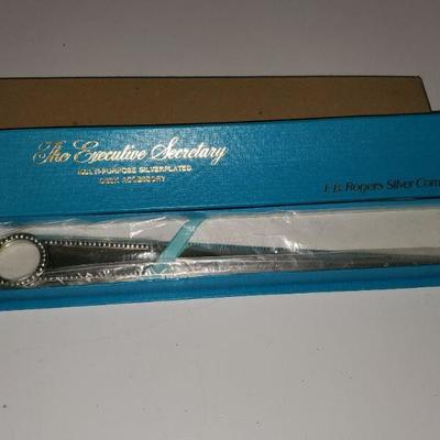 Silverplate Letter Opener