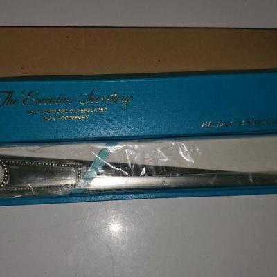 Silverplate Letter Opener