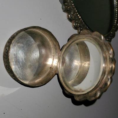 Trinket Box and Mirror 